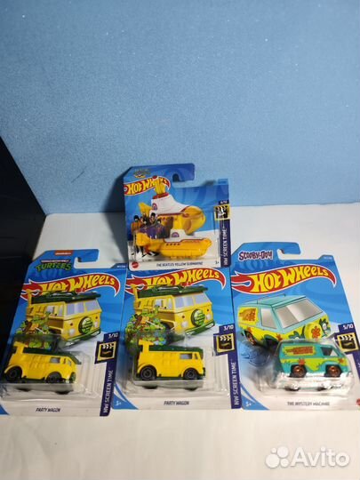 Hot Wheels машинки Screen Time