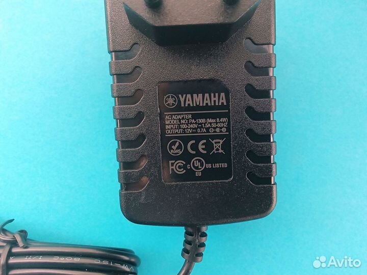 Блок питания для Yamaha PSR-E423: PA-130 12V 700mA