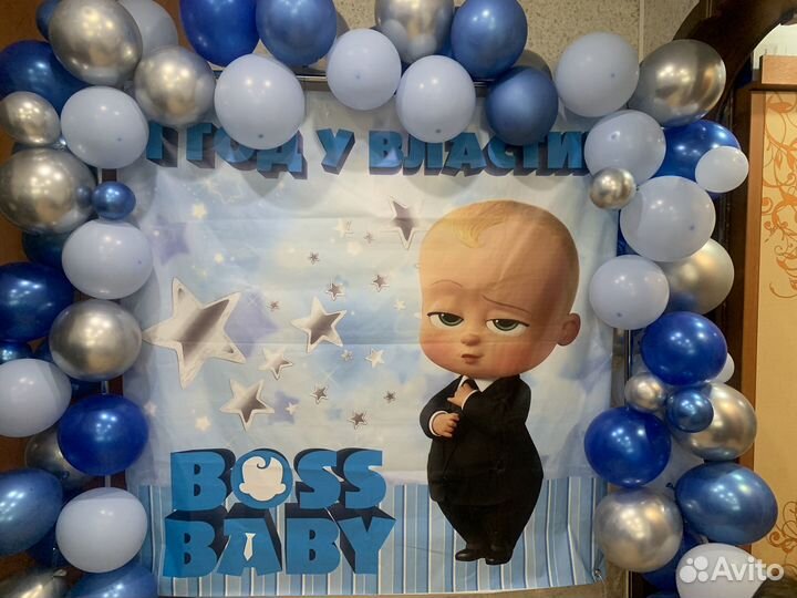 Банер на день рождения фотозона