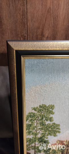 Большой гобелен в багете