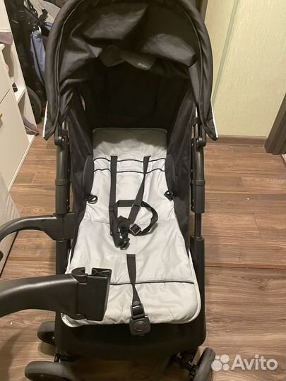 Коляска Hauck Shopper Neo II caviar/silver