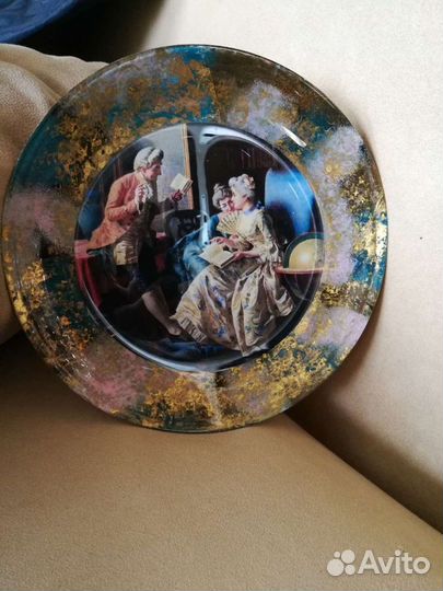 Декоративная тарелочка отличный подарок