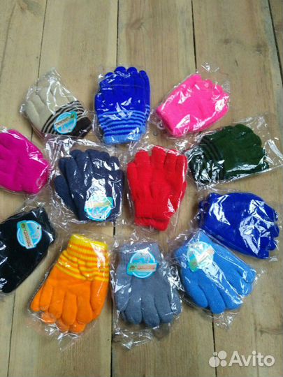 Перчатки детские новые