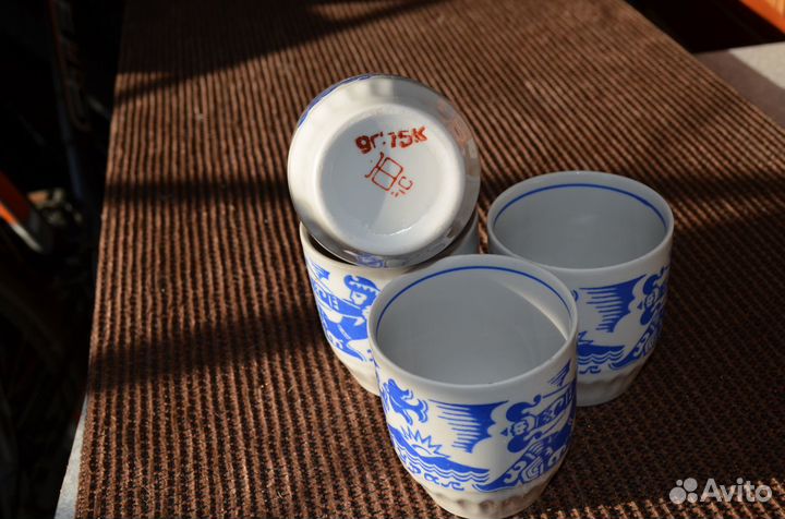 Кружки новые времен СССР. 4 шт
