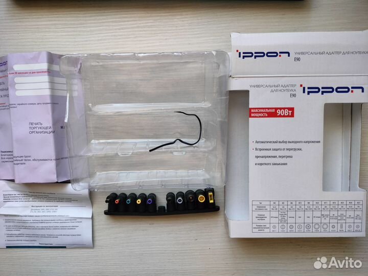 Разъёмы ippon для ноутбука