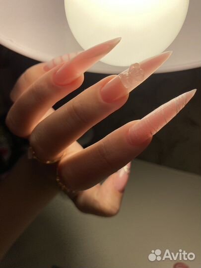 Маникюр наращивание