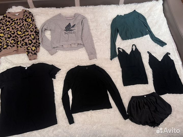 Вещи пакетом на девушку