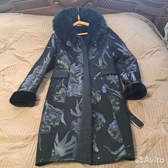 Пальто дубленка 48 50