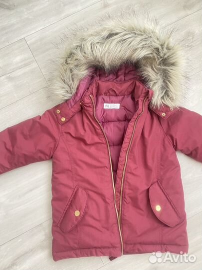 Куртка hm для девочки