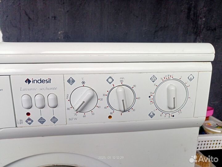 Стиральная машина бу indesit w867