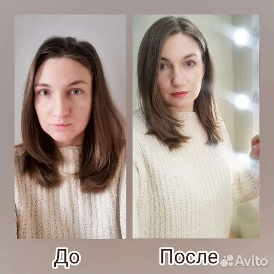 Макияж и локоны