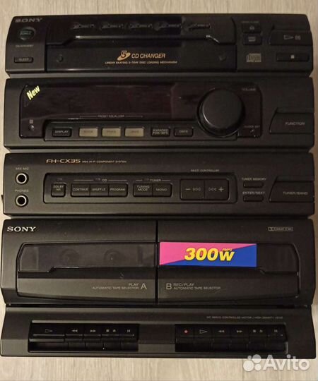 Музыкальный центр sony