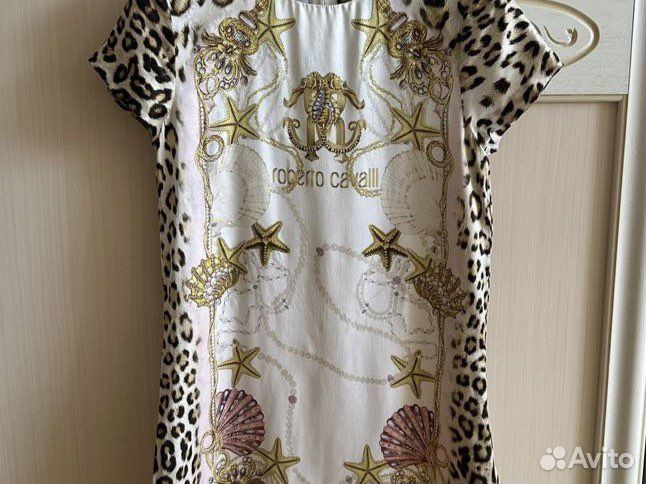 Платье шелковое Roberto Cavalli, рост 164