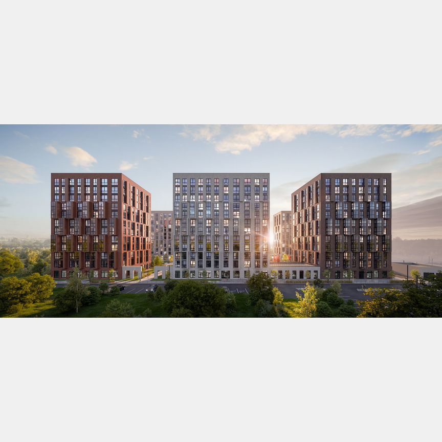 1-к. квартира, 42,8 м², 12/12 эт.