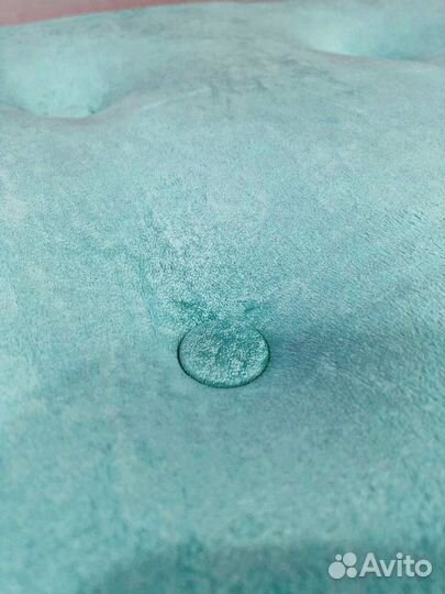 Пуфик с антивандальной велюровой тканью