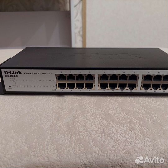 Коммутатор d-link 24 гнезда