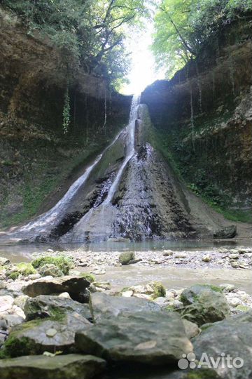 Джип тур на Шакуранский водопад, Абхазия