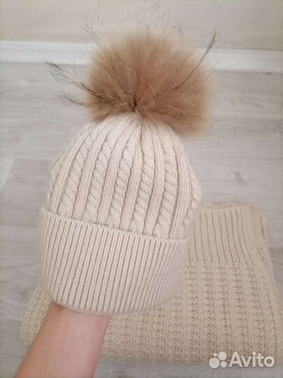 Шапка и шарф