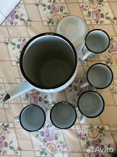 Эмалированная посуда СССР