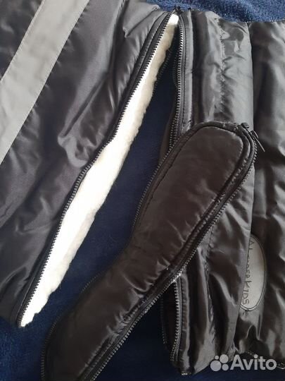 Конверт- мешок меховой в коляску для ребёночка