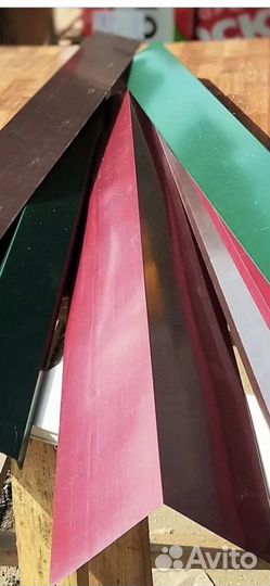 Доборные элементы для кровли, конек и другое