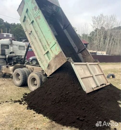 Чернозем, земля, плодородный грунт