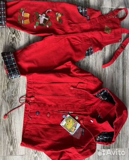 Костюм детский вельветовый