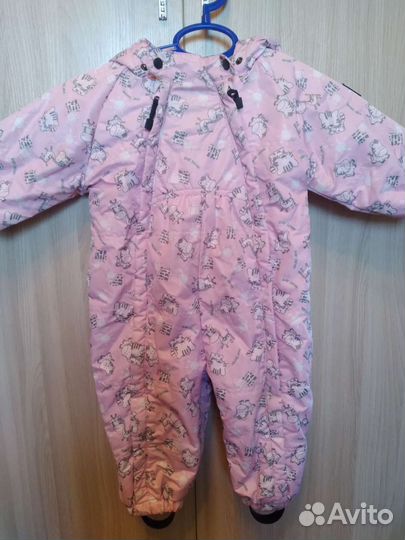 Зимний комбинезон для девочки