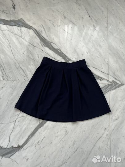 Юбка синяя bershka
