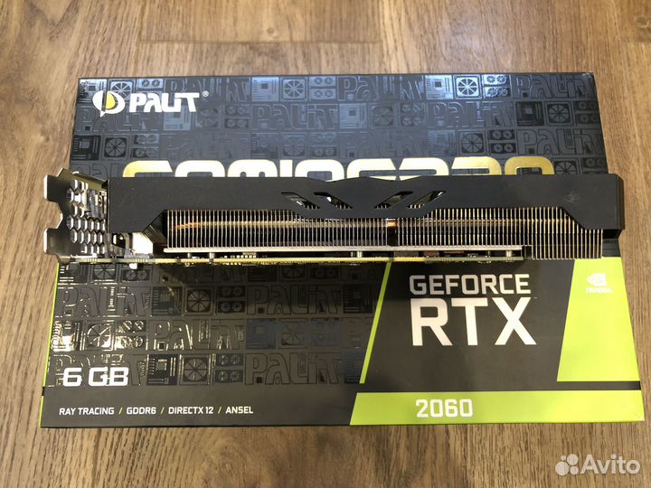 Видеокарта Palit GeForce RTX 2060 Gaming Pro