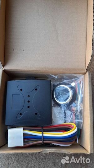 Кнопка запуска автомобиля