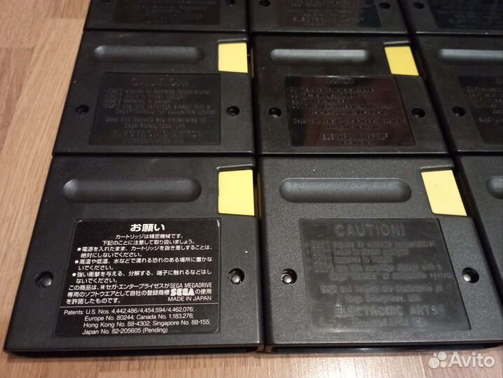 Катриджи sega лицензия