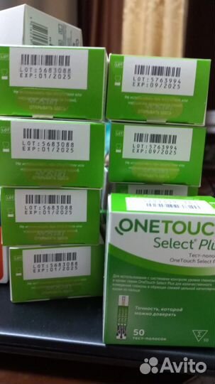 Тест полоски one touch select plus