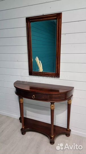 Трельяж. Зеркало с консолью. Трюмо. Винтпж. Европа