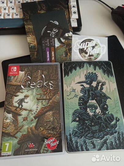 Creaks Super Rare Games Steelbook Nintendo Switch