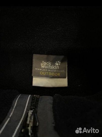 Флисовая кофта jack wolfskin