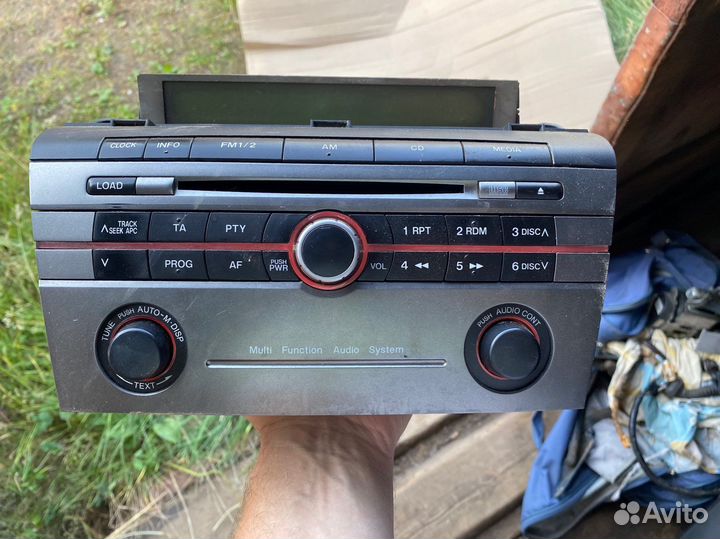 Штатная магнитола mazda 3 bk