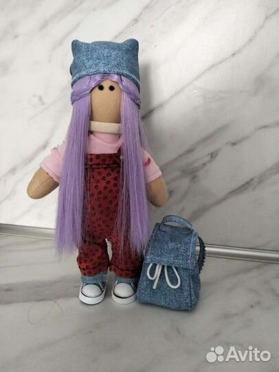 Интерьерная кукла ручной работы