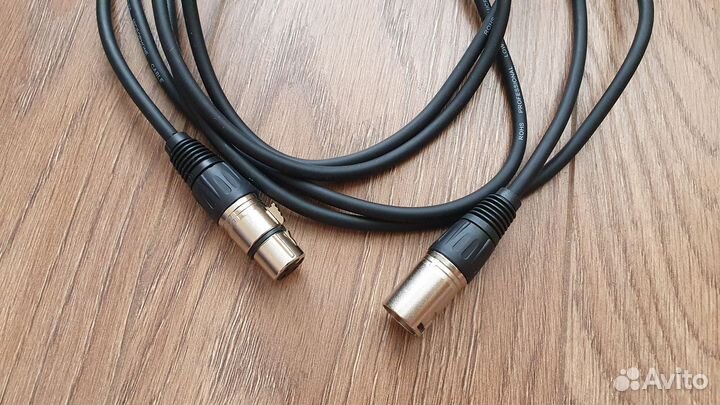 Микрофонные кабели XLR-XLR, XLR-Jack