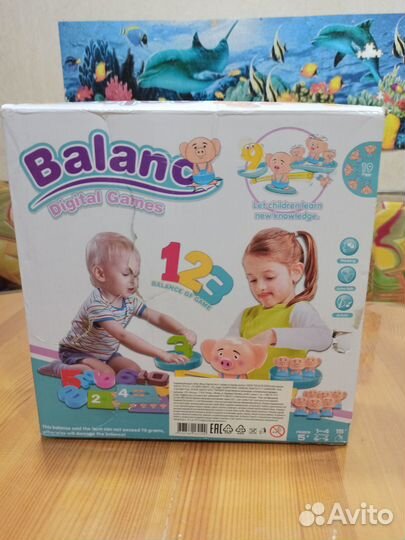 Игра весы поросята