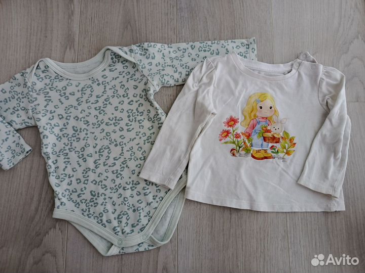 Боди для девочки 80-86