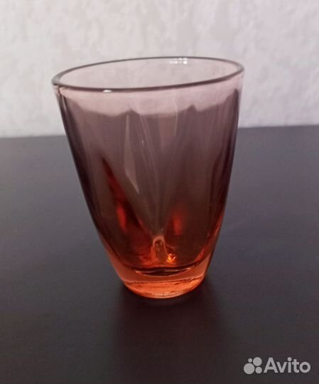 Стопки цветное стекло СССР