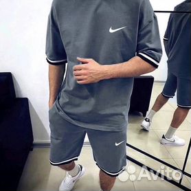 Спортивный костюм мужской шорты+футболка Nike лето