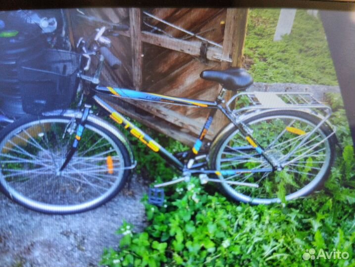 Велосипед аист СССР пробег 20 км черный