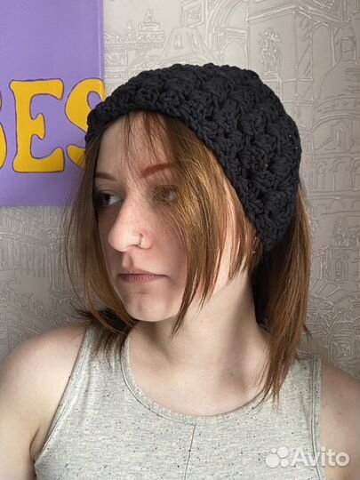 Косынки вязаные ручная работа