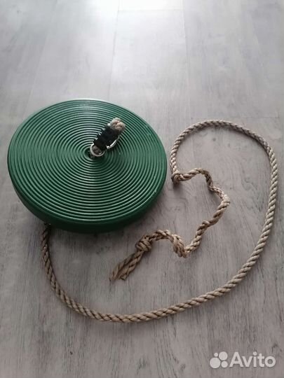 Качель на канате