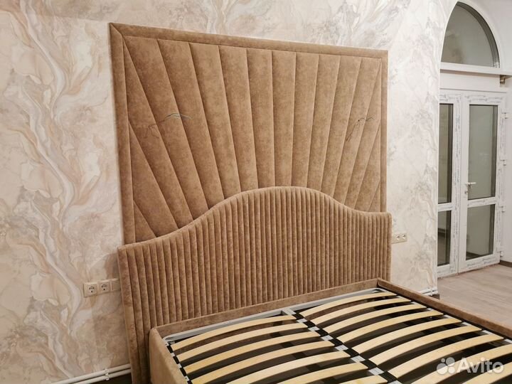 Мягкие панели в спальне