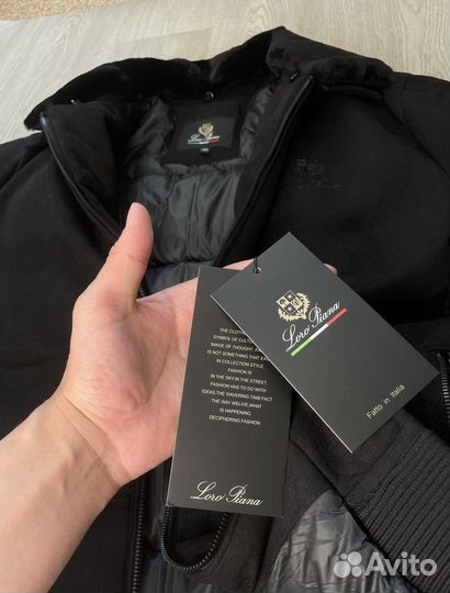 Мужская зимняя куртка loro piana