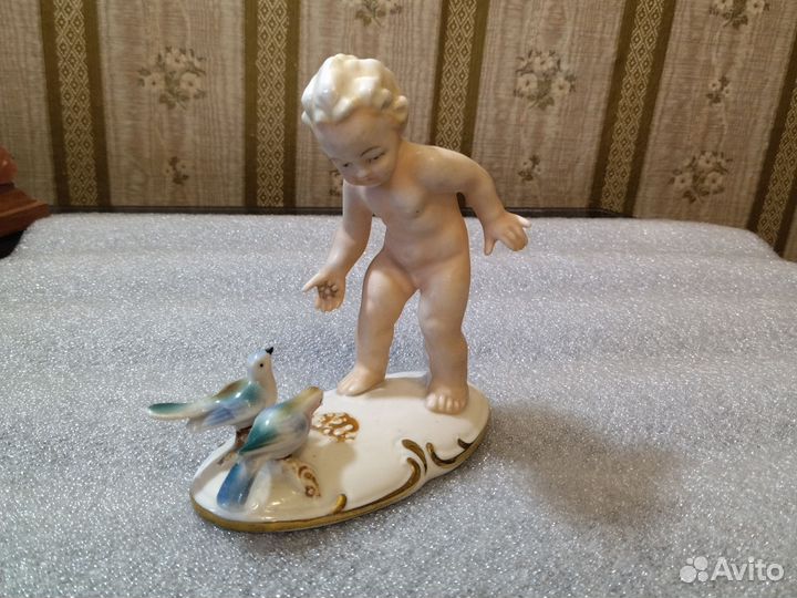 Фарфоровая статуэтка СССР 1940 х.г