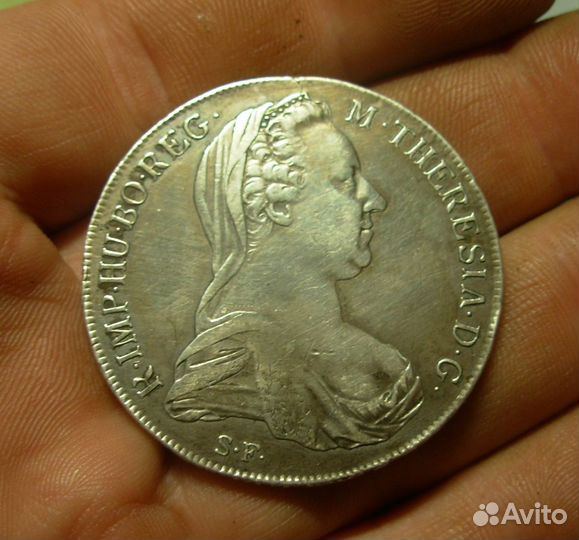 Австрия 1 талер 1780 год Серебро Мария Терезия